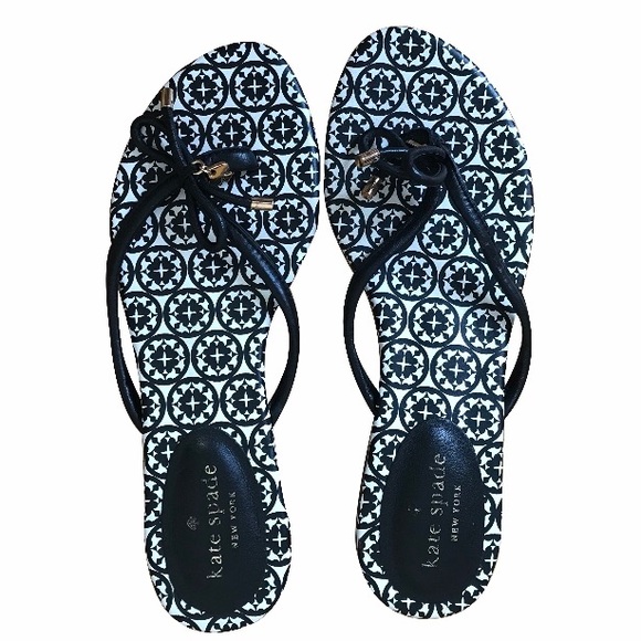 SOLD ❌ Kate Spade Mystic Bow Thong Sandals - Picture 1 of 1